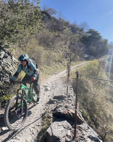 MTB coaching with a professional instructor in Switzerland